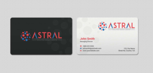 Business Card Design by INDIAN_Ashok for ASTRAL | Design: #15987880