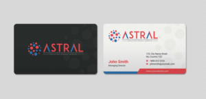 Business Card Design by INDIAN_Ashok for ASTRAL | Design: #15987881