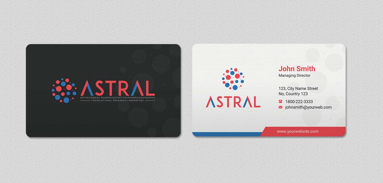 Visitenkarten-Design von INDIAN_Ashok für ASTRAL | Design #15987883