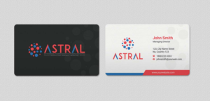 Business Card Design by INDIAN_Ashok for ASTRAL | Design: #15987883