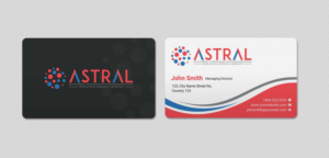 Business Card Design by INDIAN_Ashok for ASTRAL | Design: #15987886