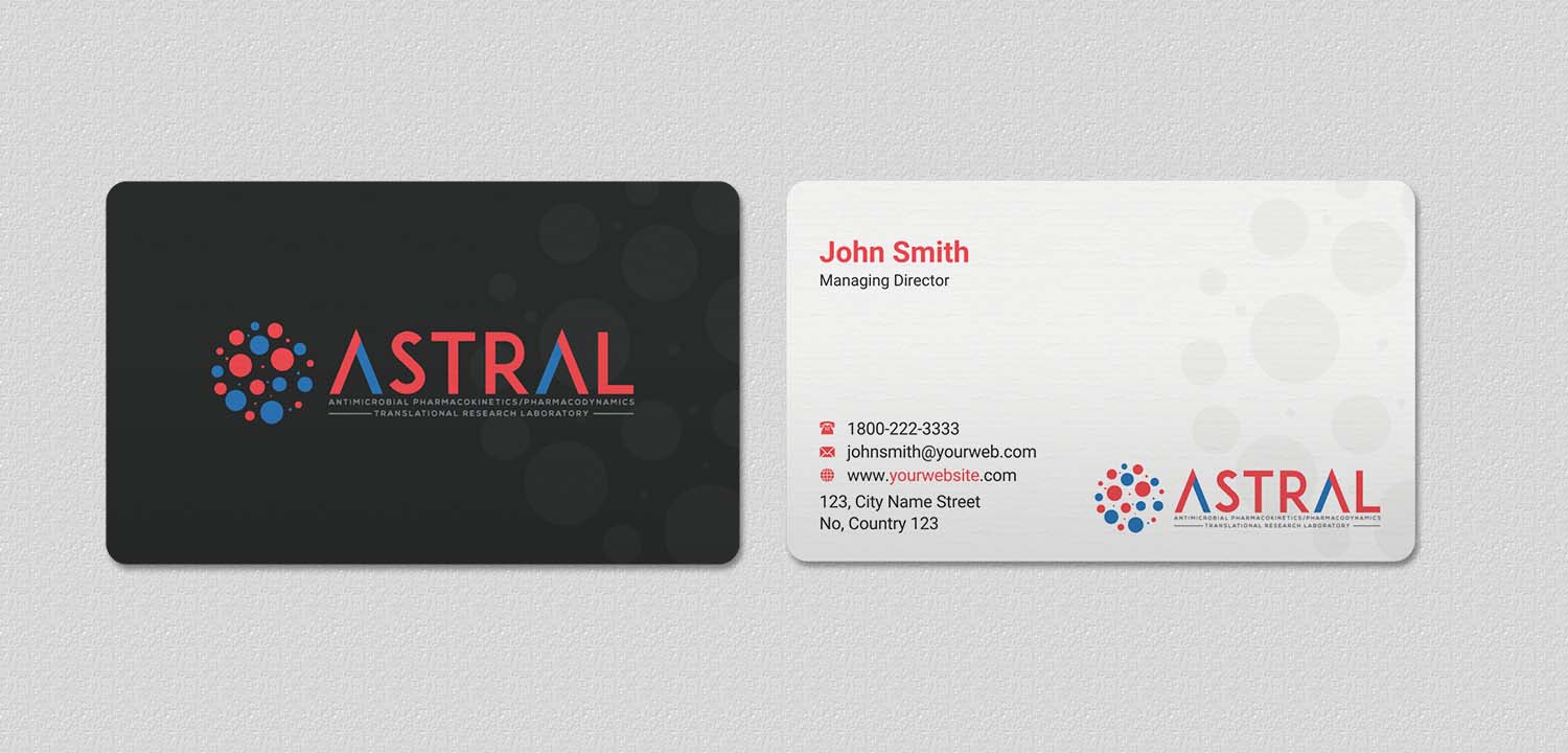 Business Card Design by INDIAN_Ashok for ASTRAL | Design #15987897