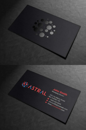 Business Card Design by INDIAN_Ashok for ASTRAL | Design: #15987901