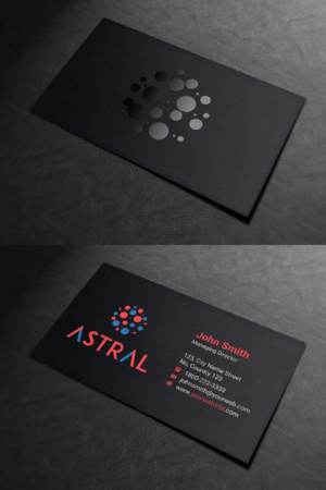 Business Card Design by INDIAN_Ashok for ASTRAL | Design: #15987903