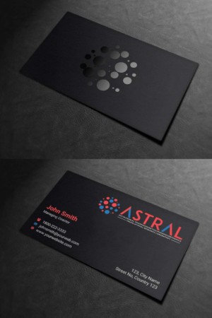 Business Card Design by INDIAN_Ashok for ASTRAL | Design: #15987905