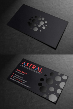 Business Card Design by INDIAN_Ashok for ASTRAL | Design: #15987907