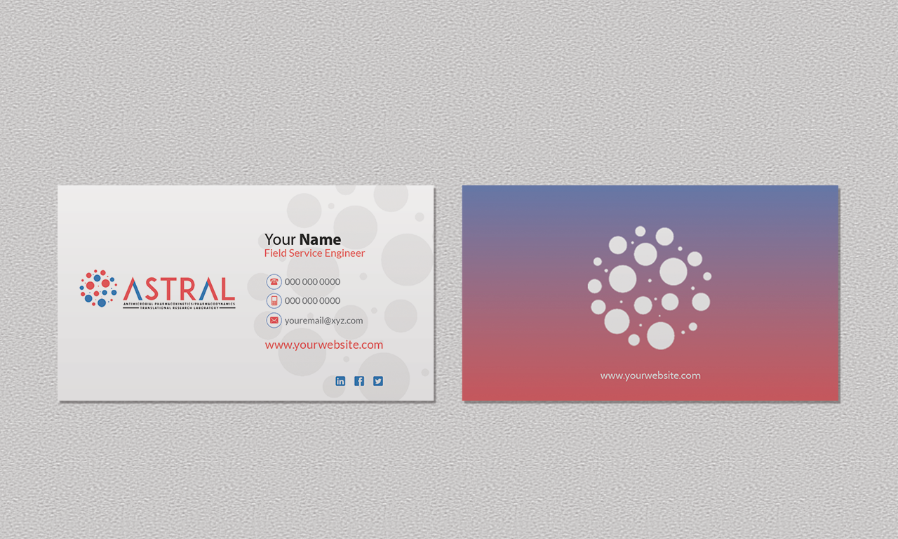 Visitenkarten-Design von Riz' für ASTRAL | Design #15968765