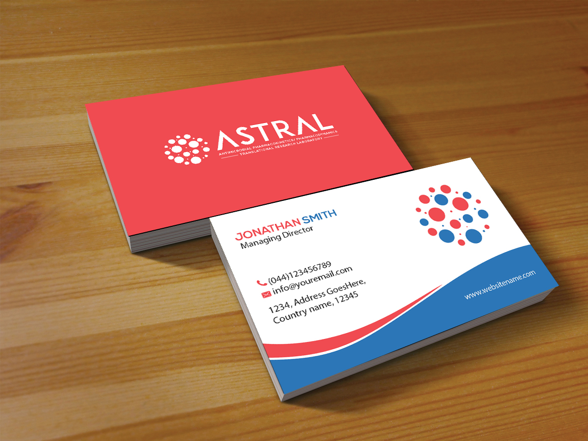 Visitenkarten-Design von Creations Box 2015 für ASTRAL | Design #15960492