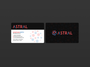 Business Card Design by Creations Box 2015 for ASTRAL | Design: #15960507