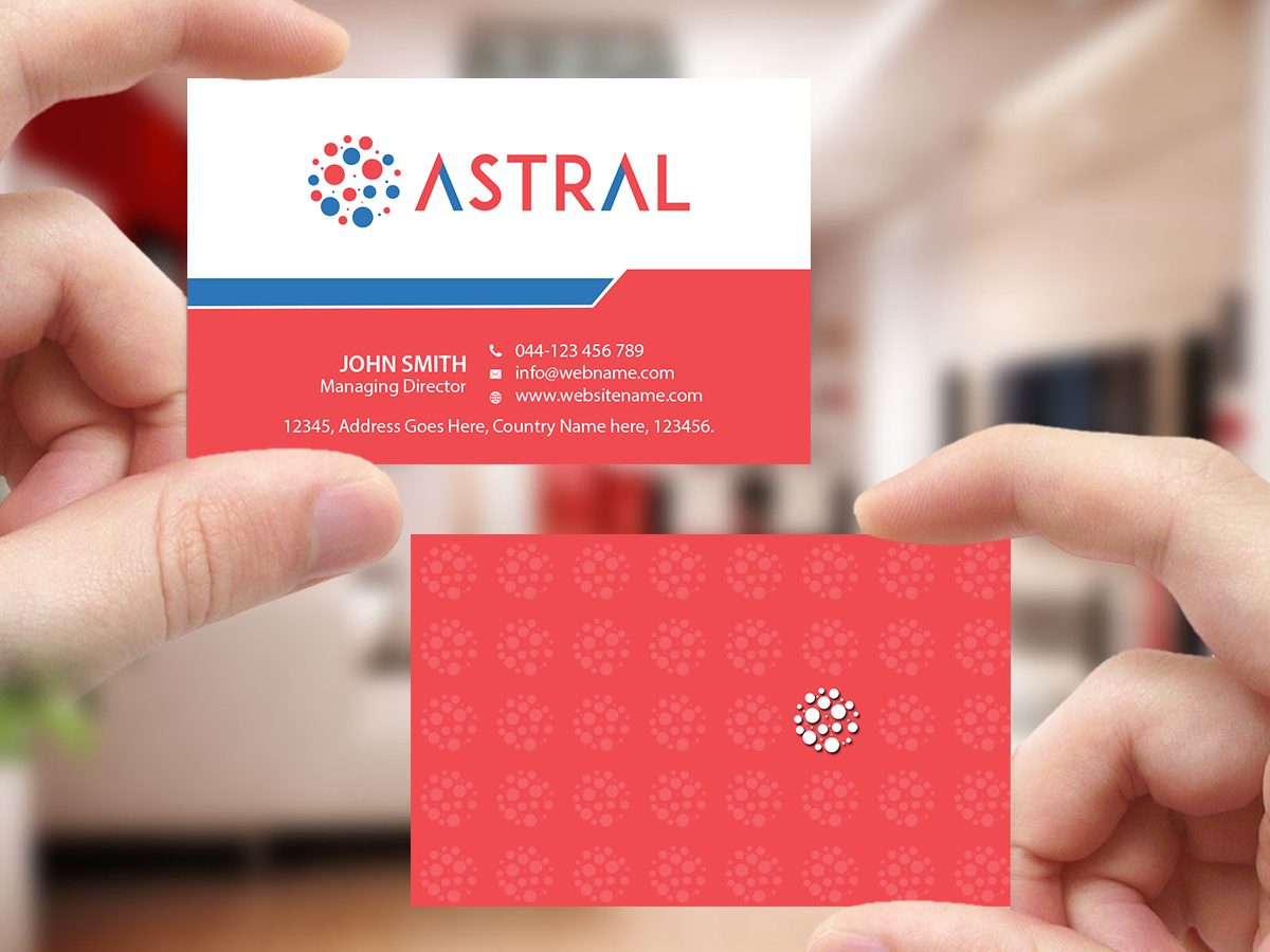 Visitenkarten-Design von Creations Box 2015 für ASTRAL | Design #15960510