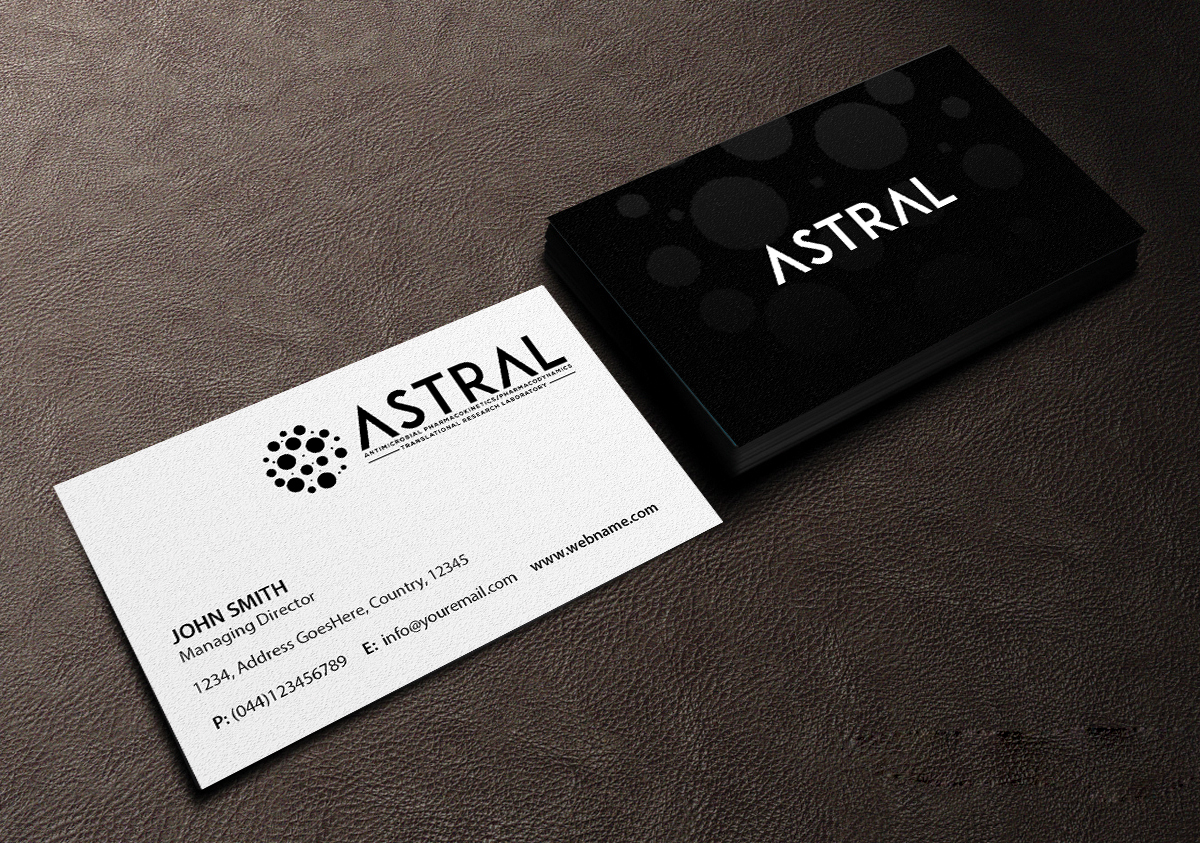 Business Card Design by Creations Box 2015 for ASTRAL | Design #15960512