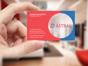 Business Card Design by Creations Box 2015 for ASTRAL | Design: #15960514