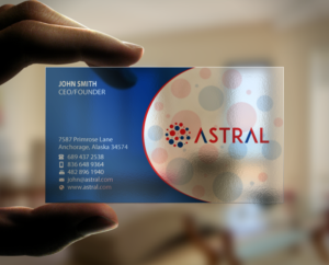 Business Card Design by Brand aid for ASTRAL | Design: #15957349