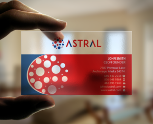 Business Card Design by Brand aid for ASTRAL | Design: #15957359