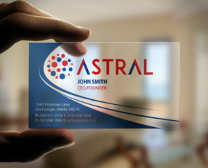 Business Card Design by Brand aid for ASTRAL | Design: #15957365