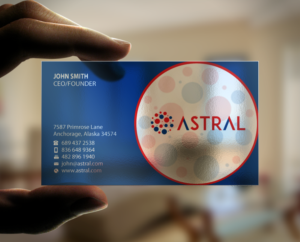 Business Card Design by Brand aid for ASTRAL | Design: #15957398