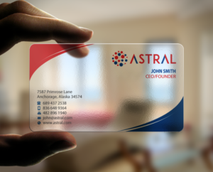 Business Card Design by Brand aid for ASTRAL | Design: #15957472