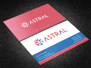 Business Card Design by Brand aid for ASTRAL | Design: #15957481