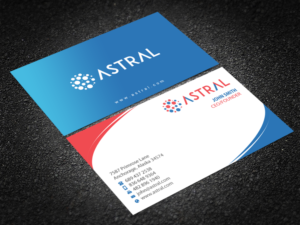 Business Card Design by Brand aid for ASTRAL | Design: #15957483