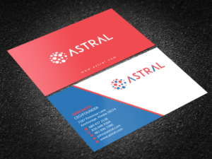 Business Card Design by Brand aid for ASTRAL | Design: #15957487