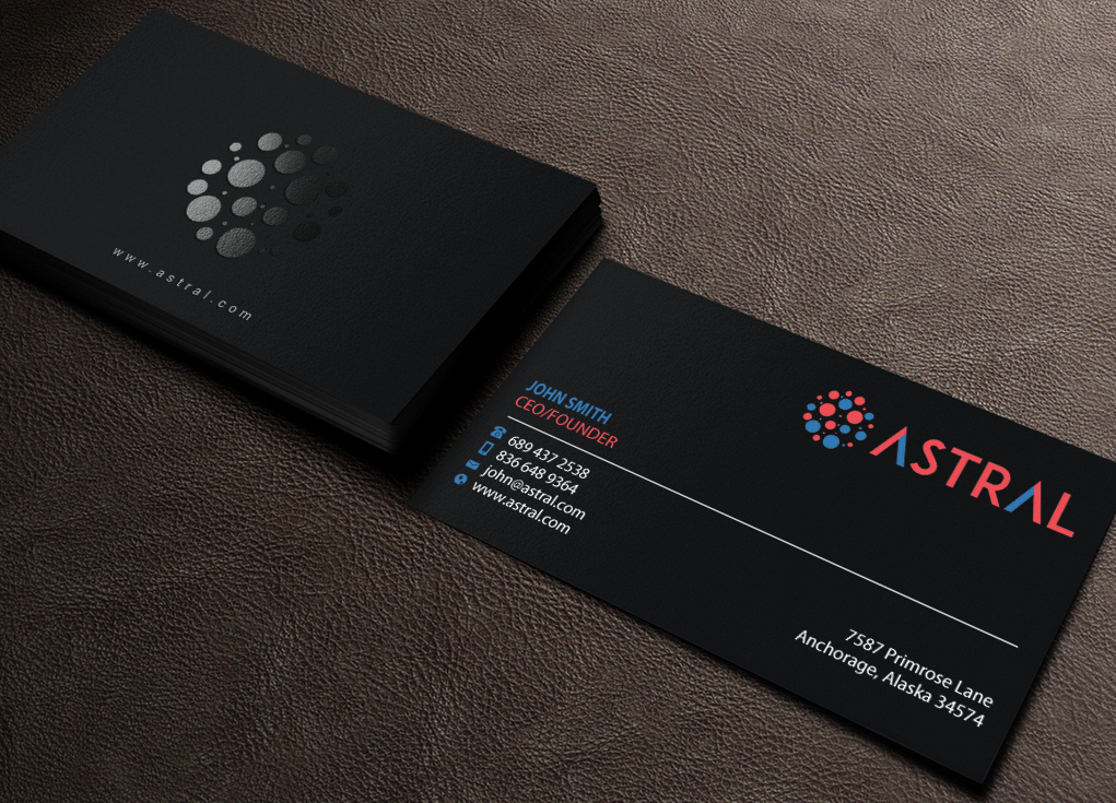 Business Card Design by Brand aid for ASTRAL | Design #15958361