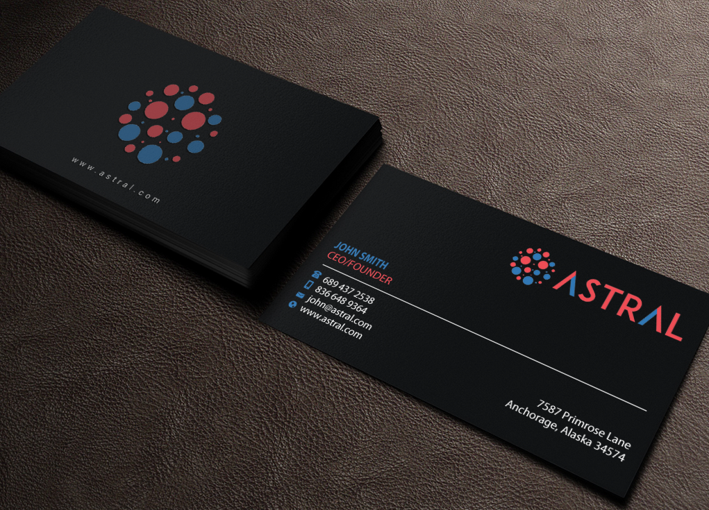 Business Card Design by Brand aid for ASTRAL | Design #15958362