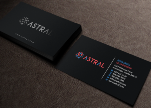 Business Card Design by Brand aid for ASTRAL | Design: #15958365