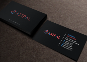 Business Card Design by Brand aid for ASTRAL | Design: #15958366