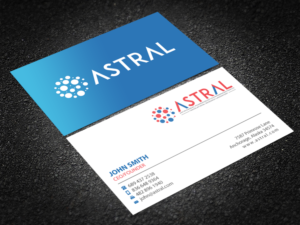 Business Card Design by Brand aid for ASTRAL | Design: #15970796