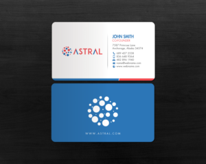 Business Card Design by chandrayaan.creative for ASTRAL | Design: #15954982