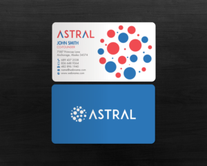 Business Card Design by chandrayaan.creative for ASTRAL | Design: #15955196
