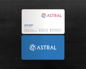 Business Card Design by chandrayaan.creative for ASTRAL | Design: #15955212