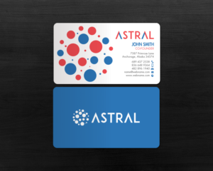 Business Card Design by chandrayaan.creative for ASTRAL | Design: #15955213
