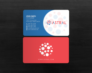Business Card Design by chandrayaan.creative for ASTRAL | Design: #15955214