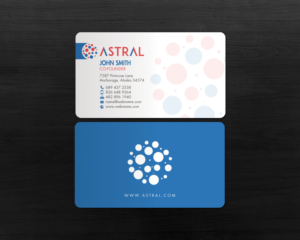 Business Card Design by chandrayaan.creative for ASTRAL | Design: #15955215