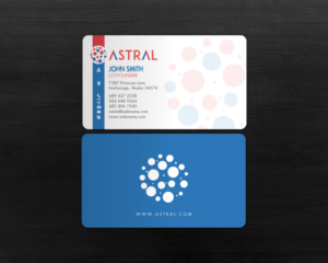 Business Card Design by chandrayaan.creative for ASTRAL | Design: #15955216