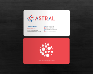 Business Card Design by chandrayaan.creative for ASTRAL | Design: #15955227