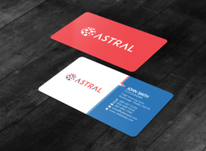 Business Card Design by chandrayaan.creative for ASTRAL | Design: #15955323