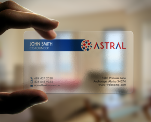 Business Card Design by chandrayaan.creative for ASTRAL | Design: #15955326