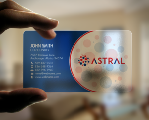 Business Card Design by chandrayaan.creative for ASTRAL | Design: #15955345