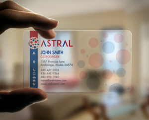 Business Card Design by chandrayaan.creative for ASTRAL | Design: #15955346