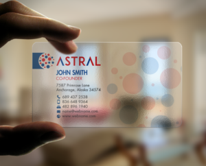 Business Card Design by chandrayaan.creative for ASTRAL | Design: #15955348