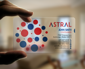 Business Card Design by chandrayaan.creative for ASTRAL | Design: #15955349