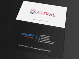 Business Card Design by chandrayaan.creative for ASTRAL | Design: #15957662