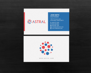 Business Card Design by chandrayaan.creative for ASTRAL | Design: #15957772