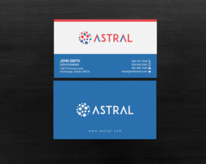 Business Card Design by chandrayaan.creative for ASTRAL | Design: #15957774