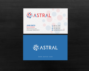 Business Card Design by chandrayaan.creative for ASTRAL | Design: #15957775