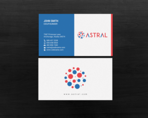 Business Card Design by chandrayaan.creative for ASTRAL | Design: #15957776