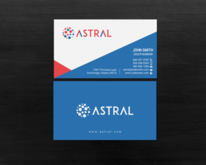 Business Card Design by chandrayaan.creative for ASTRAL | Design: #15958348