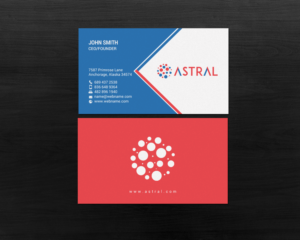 Business Card Design by chandrayaan.creative for ASTRAL | Design: #15958349